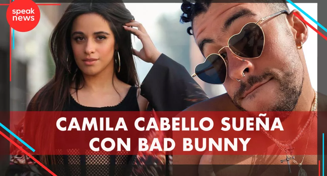 Imagen de Camila Cabello que reveló que quiere hacer una colaboración con Bad Bunny