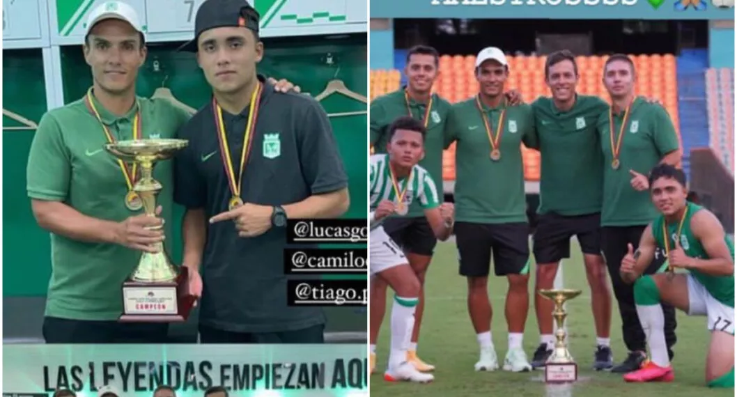 La categoría Sub-20 del cuadro paisa protestó por la salida del entrenador Lucas González, como coordinador de las menores del club.