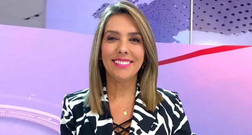 Mónica Rodríguez, presentadora que criticó al gobierno de Gustavo Petro por cambios al Esmad.