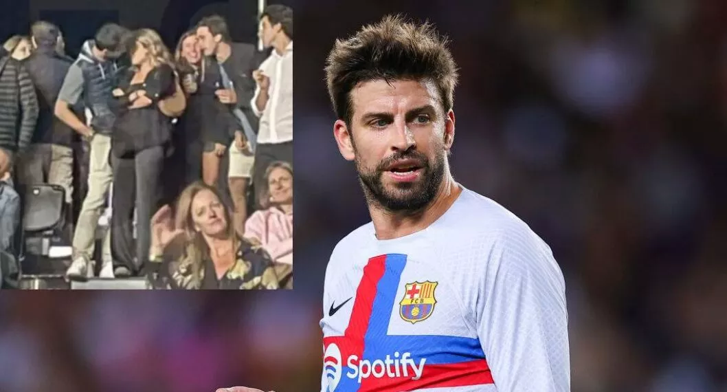 El jugador del Barcelona ya hizo que Clara Chía y sus hijos se presentaran en un evento.
