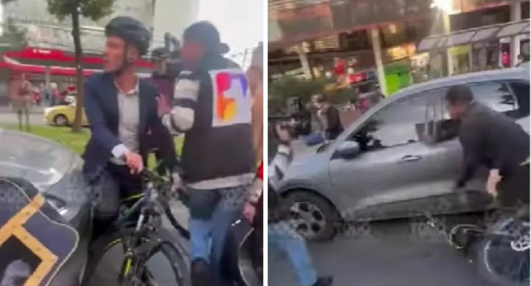 Habló conductor que atropelló a ciclista en Bogotá: es comerciante y demandará