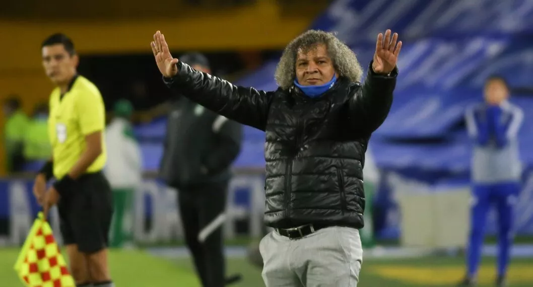 El entrenador de Millonarios habló luego de vencer 1-4 a Jaguares, partido que se disputó en el marco de la novena fecha de la Liga BetPlay 2022-II.