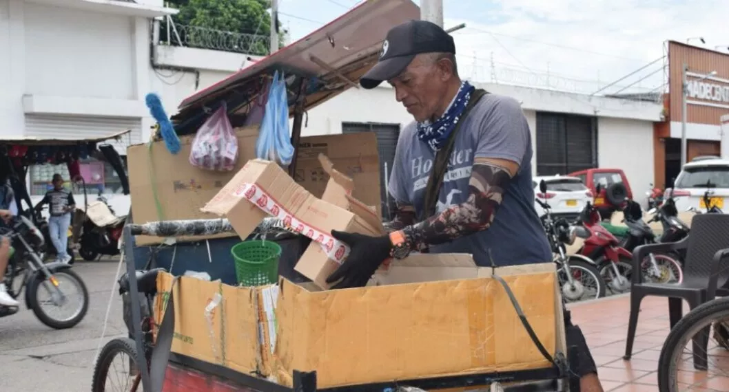 La historia del reciclador políglota: un venezolano residente en Valledupar