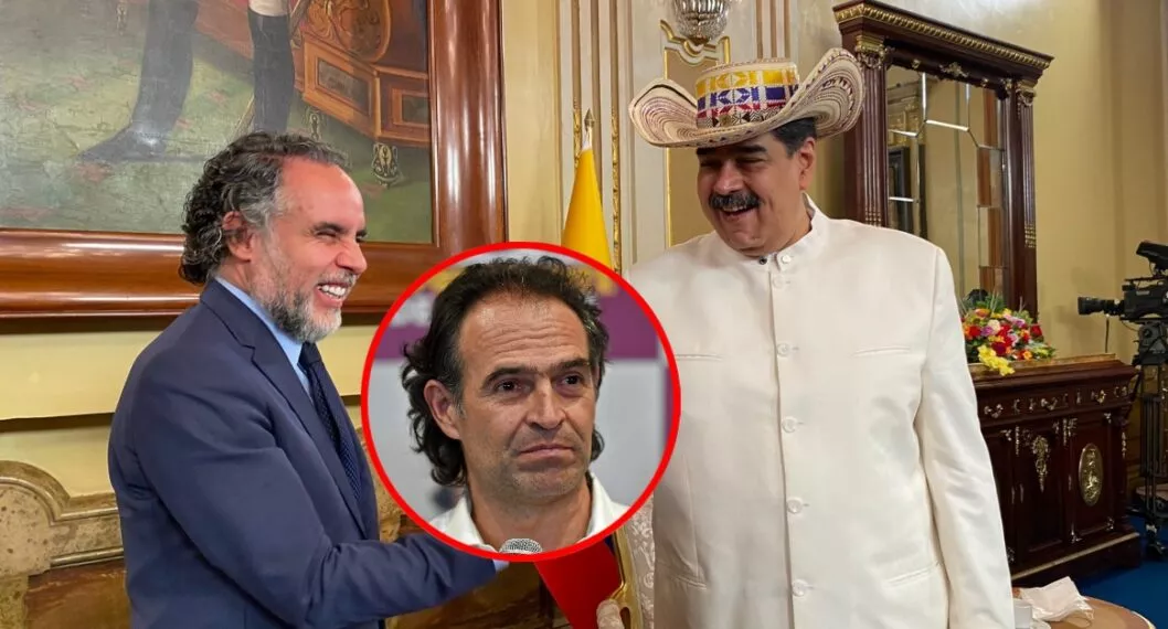 Federico Gutiérrez criticó la reunión entre Armando Benedetti y Nicolás Maduro en Caracas.
