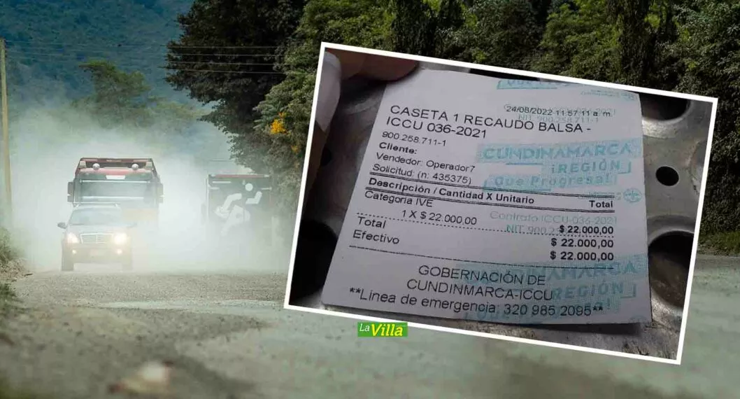 A corte al 31 de julio, al peaje La Balsa, vía Ubaté - Lenguazaque, han ingresado $5.711 millones. Conductores reclaman mejores vías. 