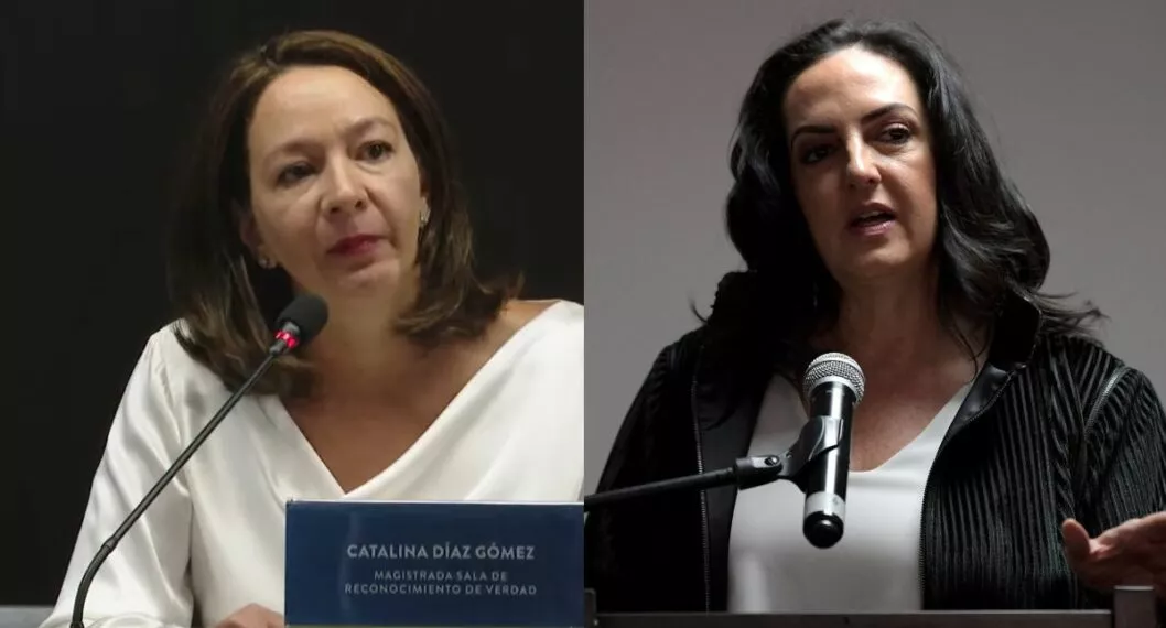 La magistrada de la JEP Catalina Díaz respondió a la senadora María Fernanda Cabal, que puso en duda la cifra de falsos positivos.