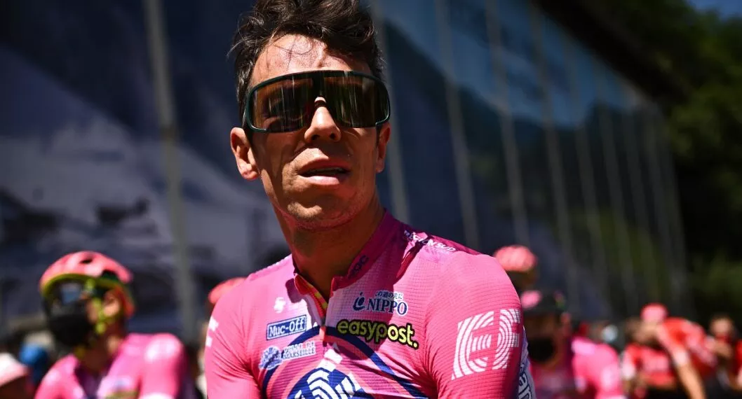Rigoberto Urán bromeó sobre su equipo y su mamá tras contrarreloj de la Vuelta