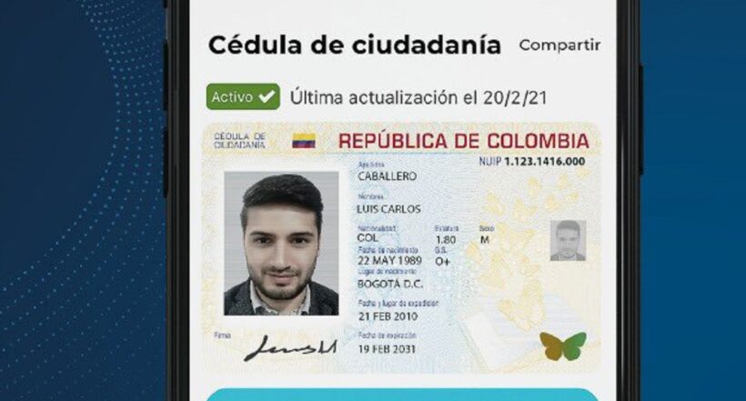 Cédula digital de Colombia ilustra nota sobre ñapa que trae y para quiénes es gratis