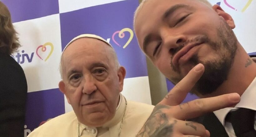 J Balvin cree que al papa Francisco le gusta el reguetón y habló de su encuentro