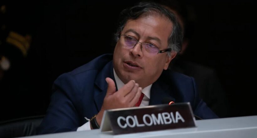 Gustavo Petro, presidente de Colombia que defendió la teoría del decrecimiento.