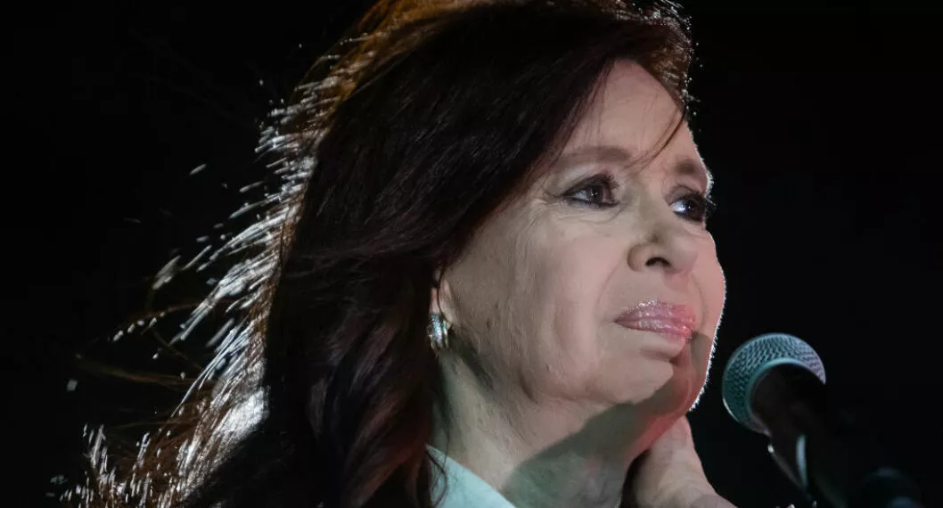 Cristina Fernández de Kirchner, vicepresidenta argentina a la que intentaron asesinar este jueves primero de septiembre.