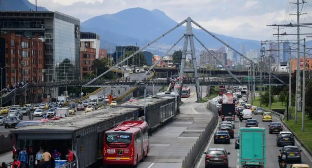 Bogotá: aumento de concentración de material particulado por incendios en Brasil
