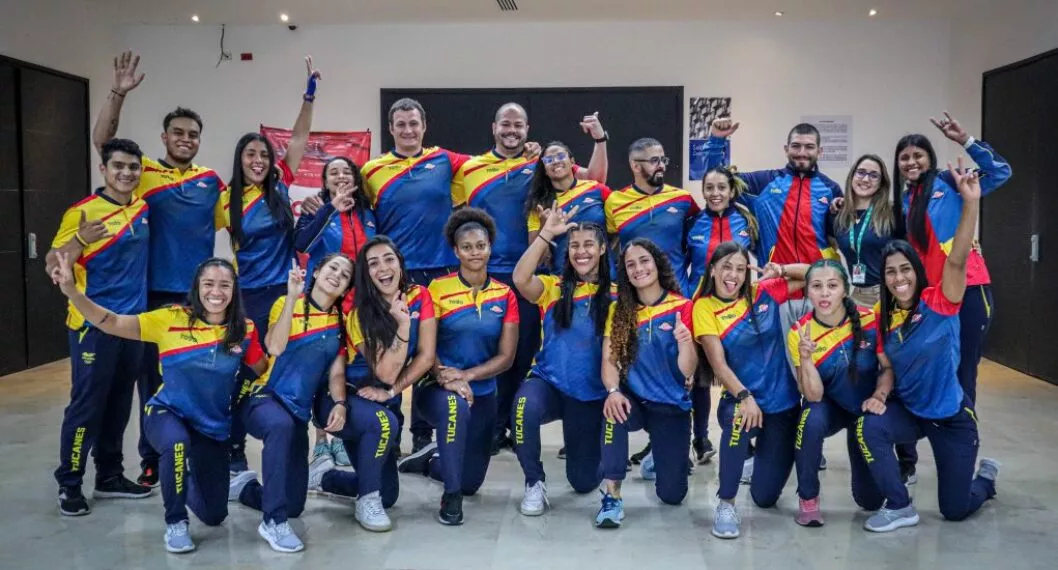 Imagen de la Selección Colombia Femenina de Rugby que se prepara para mundial de Sudáfrica 2022, el primer partido de la 'Tricolor' se llevará a cabo el 9 de septiembre