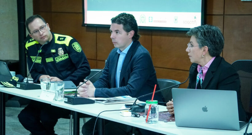 Aunque Bogotá está peligrosa, Claudia López celebró las cifras del secretario de Seguridad