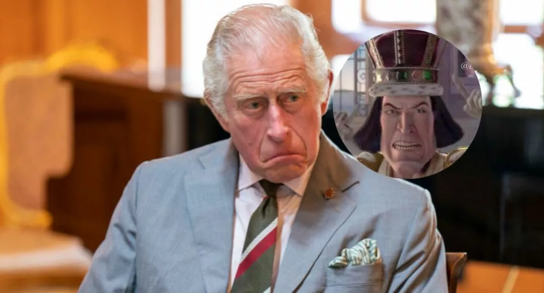 Foto de Carlos de Gales y meme, en nota Memes de Carlos III luego de que murió reina Isabel II: cómo fueron las burlas