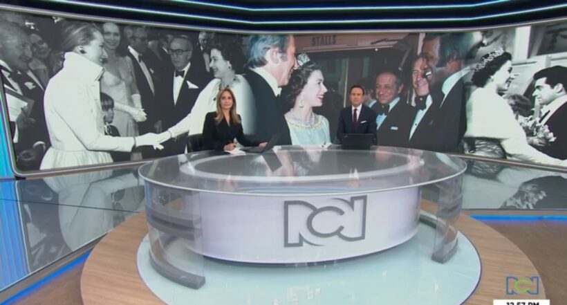 Presentadores de Noticias RCN se vistieron de negro hoy, pero Jessica de la Peña fue la rebelde.