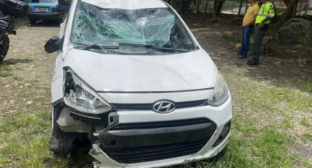La Policía de Tránsito encontró el vehículo con el que un conductor arrolló a seis ciclistas en la vía entre Copacabana y Girardota, Antioquia.