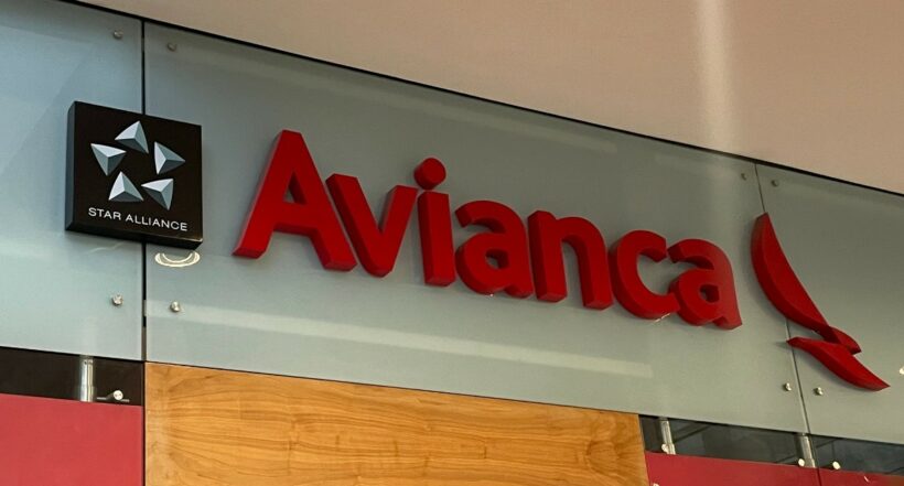 Imagen de logo de Avianca, a propósito que firmó alianza con Boliviana de Aviación y anunciaron beneficios