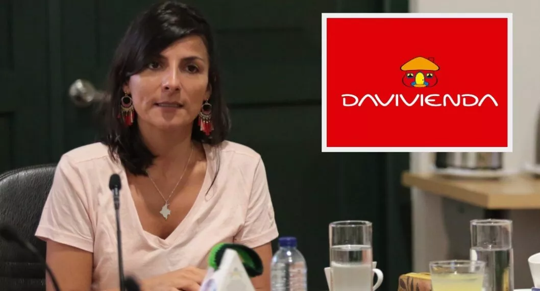 Vuelven tendencia a Davivienda por nuevo error de la ministra de Minas, Irene Vélez