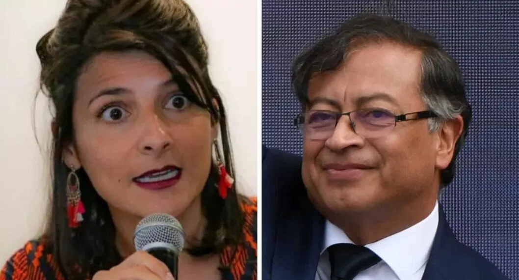Gustavo Petro defiende a la ministra de Minas, Irene Vélez, y se compara