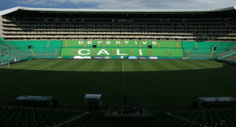 Imagen del estadio del Cali que buscará su primera victoria en Liga BetPlay contra Pasto