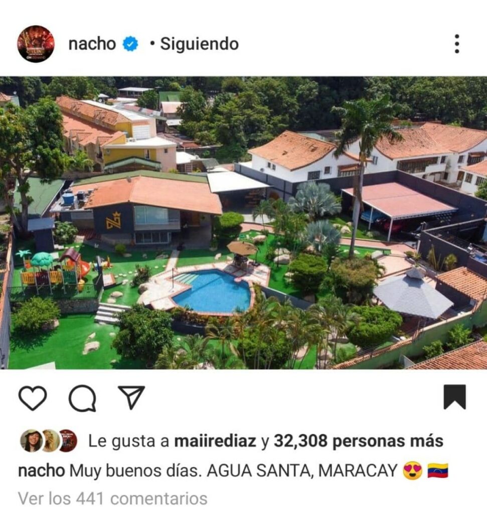Captura de pantalla Instagram @nacho