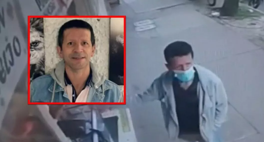 Video del hombre desaparecido en Bogotá: es hermano de periodista y están extorsionando a su familia.