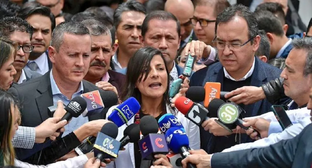 Irene Vélez, ministra de Minas, cuestionada durante su gestión en el Gobierno de Gustavo Petro. 