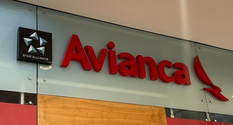Imagen del logo de Avianca, a propósito que empezó a vender 6 nuevas rutas internacionales y una nacional