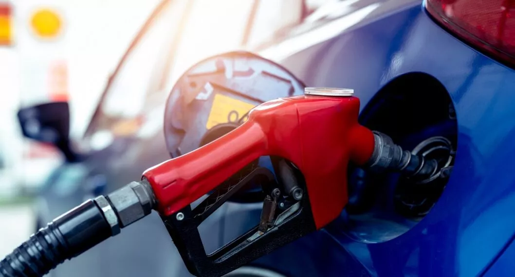 Imagen de referencia del precio de la gasolina, que subirá en octubre