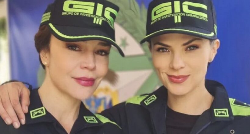 Flora Martínez y Margarita Muñoz, protagonistas de 'Entre sombras', de Caracol Televisión.