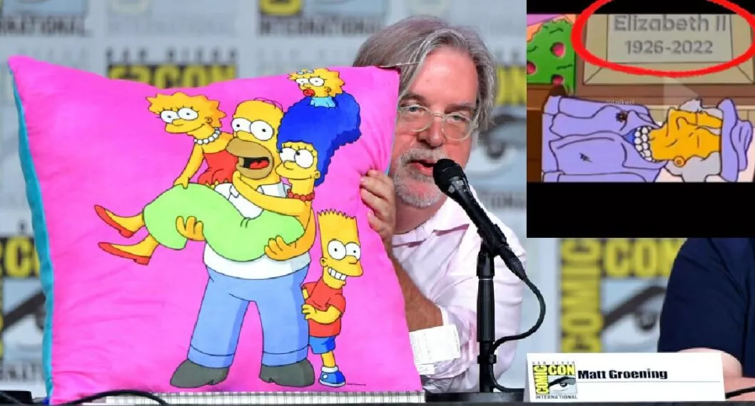 Foto deMatt Groening, creador de 'Los Simpson'.
