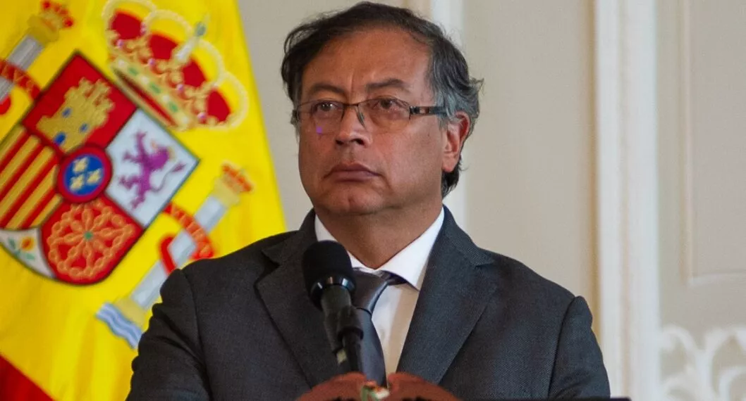 Gustavo Petro, presidente de Colombia, que enfrentará protestas en su contra por su medidas económicas. 