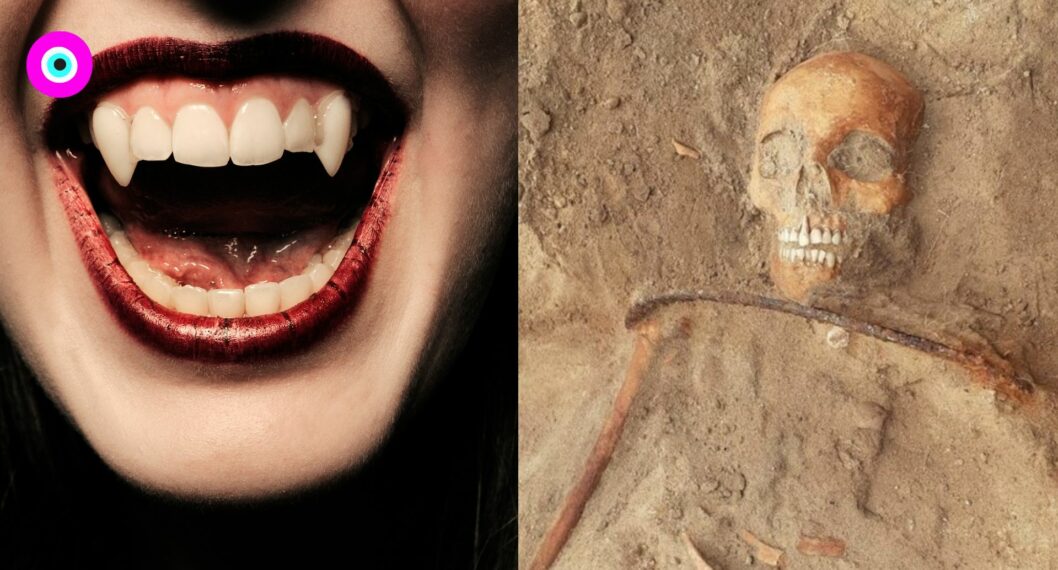 Imagen del caso donde unos arqueológicos encuentran supuesta mujer 'vampiro' del siglo XVIII
