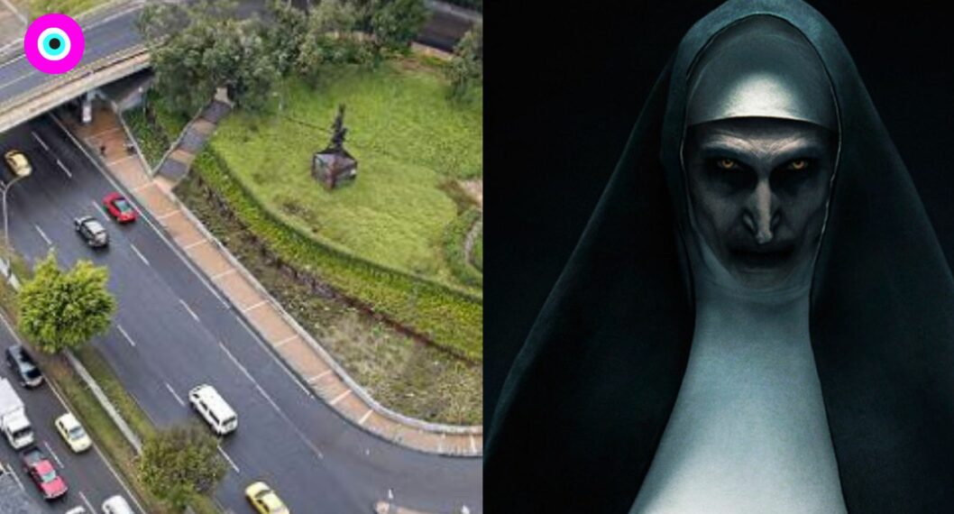 Monja fantasma asusta a taxistas en Bogotá en la calle 100