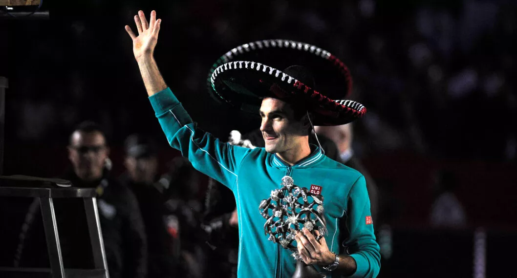 Roger Federer anunciará su retiro de las canchas este viernes 23 de septiembre, El suizo visitó a México en 2019 y metió más de 40.000 personas. 