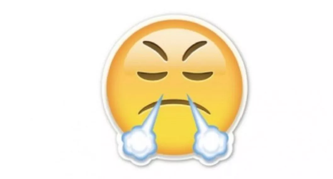 Muchos lo han usado mal: el verdadero significado del emoji con cara de humo
