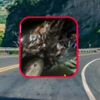 Banda Karranga tuvo un grave accidente en Villeta, Cundinamarca. Carro en el que se movilizaban quedó destruido. 