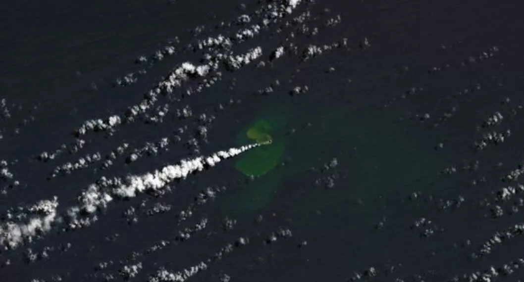 Una nueva isla acaba de “nacer” en el Océano Pacífico