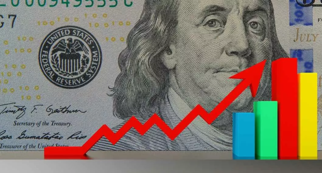Imagen ilustrativa dólar, en nota de dolar hoy en Colombia sube: apunta a 4.600 pesos por recesión en Estados Unidos