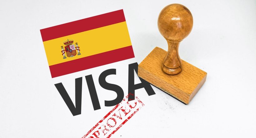 Ilustración sobre visa de España aprobada ilustra nota de nueva visa para teletrabajadores que sacarán