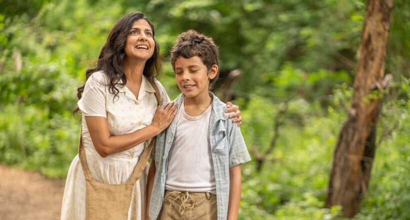 Abel Villa interpretando a Leandro Díaz en novela de RCN ilustra nota sobre que él es hijo de un famoso actor