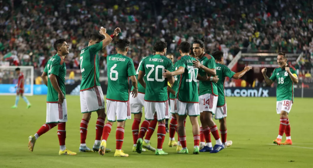 Foto de la Selección de México a propósito de su calendario en el Mundial Catar 2022.