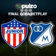 Junior vs. Millonario en vivo | Resultado Junior hoy | Ver Millonarios en vivo | Partido por la Copa Betplay en Barranquilla. 