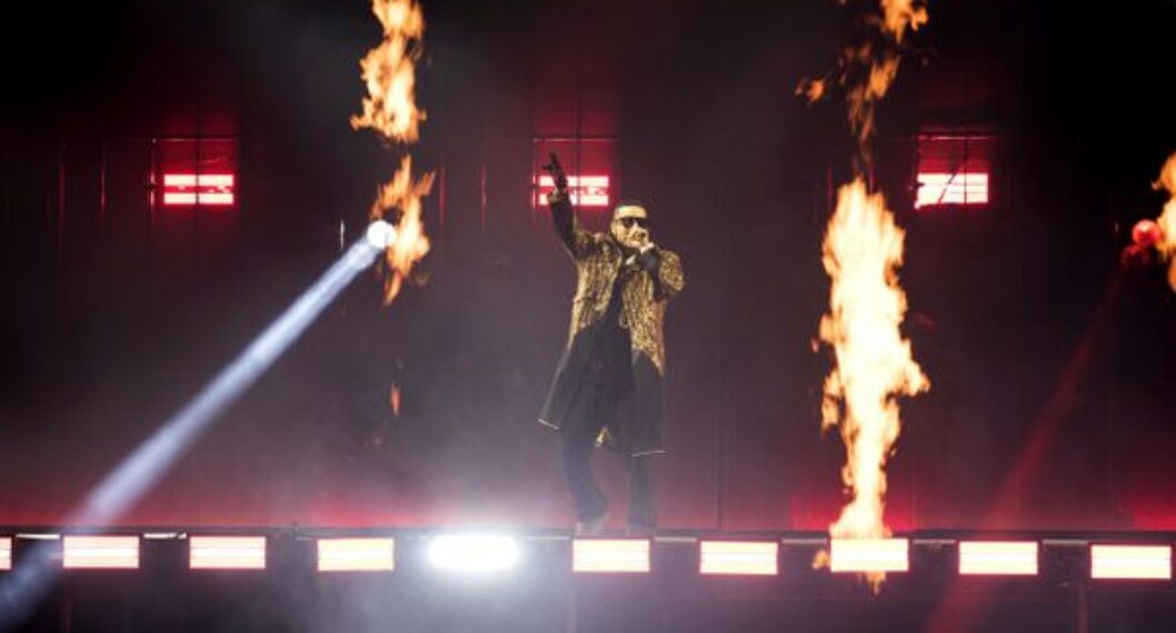 Video: primer concierto de Daddy Yankee en Chile comenzó con protestas