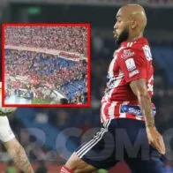 Video de la pelea de los hinchas de Junior en el partido contra Millonarios, en la final de la Copa Colombia.