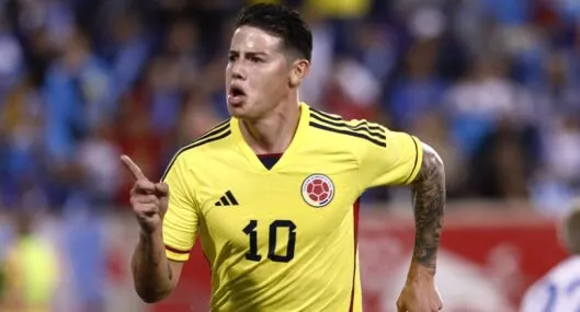 James Rodríguez se lesionó otra vez, luego de partidos con Selección Colombia