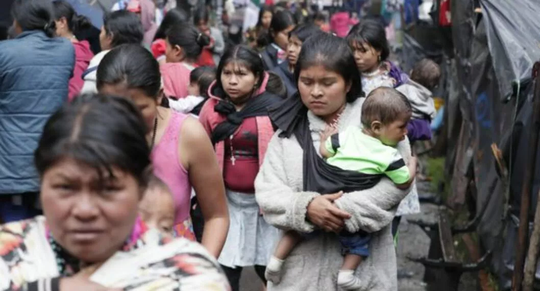 “95% de los acuerdos no se han cumplido”: comunidades indígenas protestan en Bogotá