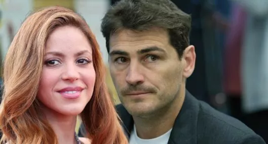 Shakira e Íker Casillas ilustran nota sobre que él se pronunció sobre los rumores de coqueteo con ella