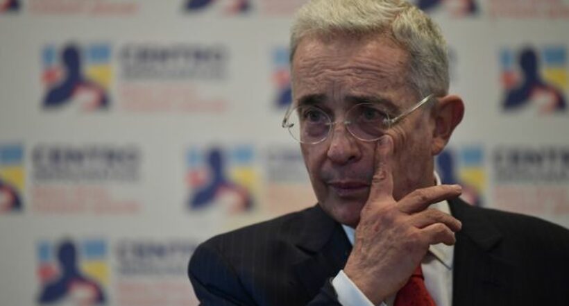 Álvaro Uribe dice que estallido social en Colombia fue patrocinado por el narcotráfico
